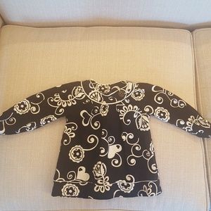 Polly Flinders Girls' Floral Dress; Size 12 mos